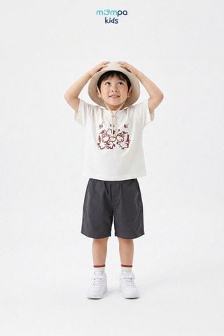 Áo Cộc Tay Actif Cho Bé – Thoáng Mát, Co Giãn, Năng Động Mỗi Ngà