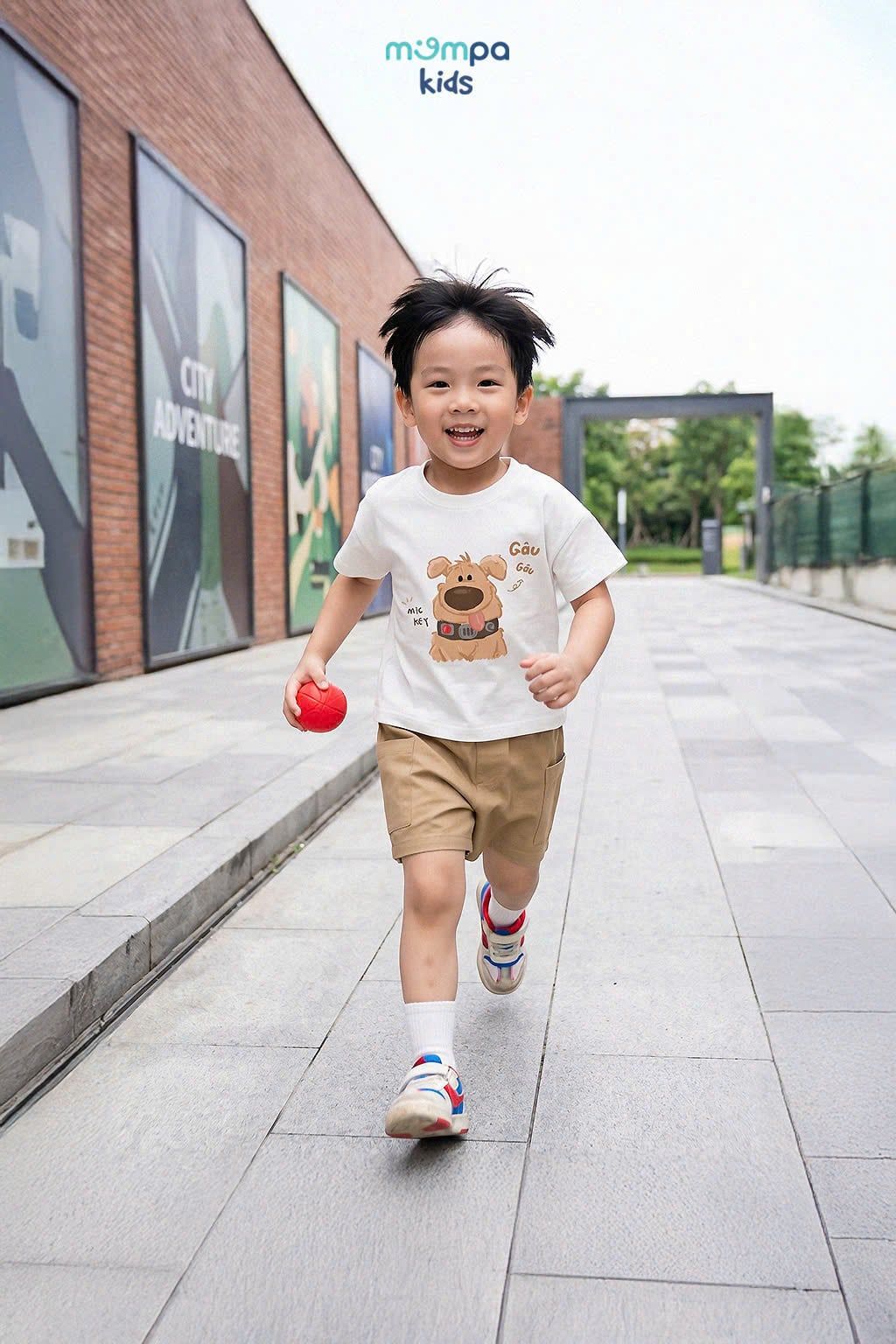 Áo Cộc Tay Cho Bé Mềm Mại, Thoáng Mát Mùa Hè