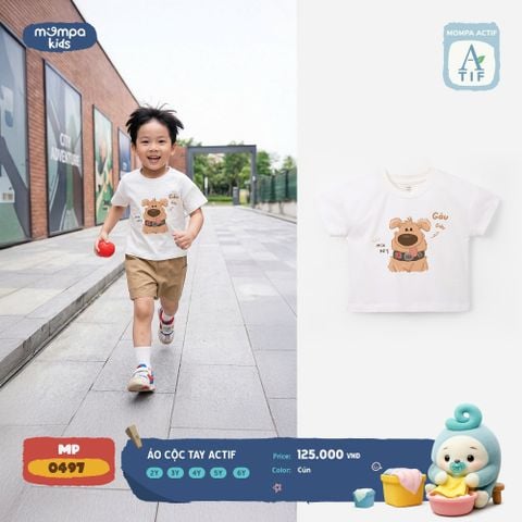 Áo Cộc Tay Cho Bé Mềm Mại, Thoáng Mát Mùa Hè