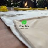  Vỏ chăn lụa tơ tằm phối 2 màu  size tiêu chuẩn 200*220cm cao cấp Chu Silk độ dày 19momme 