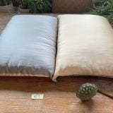  Gối lụa tơ tằm phối 2 màu  size tiêu chuẩn 50*70cm cao cấp Chu Silk độ dày 19momme 