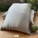  Gối lụa tơ tằm phối 2 màu  size tiêu chuẩn 50*70cm cao cấp Chu Silk độ dày 19momme 