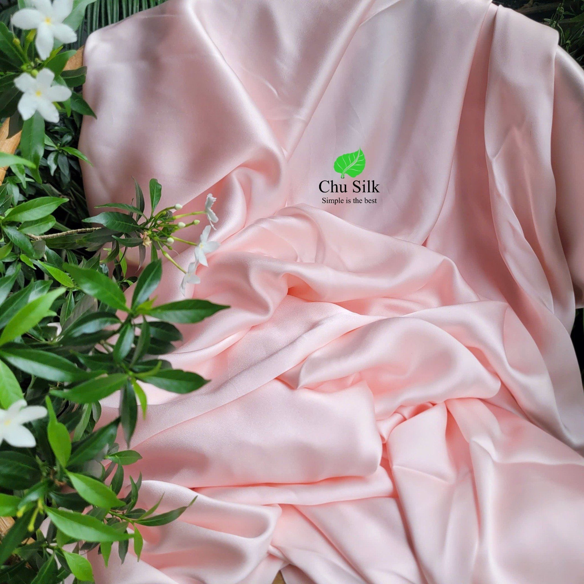  Vỏ gối lụa 100% tơ tằm cao cấp Chu Silk size 50*70cm dầy 19momme 