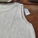  Áo tơ gốc đan thủ công sát nách 