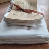  Bộ vỏ chăn gối tơ tằm Chu Silk màu trắng mộc tự nhiên không nhuộm, định lượng dày 12momme 
