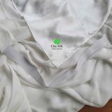  Ga giường/drap phủ lụa tơ tằm cao cấp Chu Silk - Ga giường/drap phủ lụa nguyên chất định lượng 19 momme thuần Việt Nam 