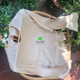  Áo sơ mi tơ tằm tự nhiên màu be 