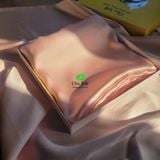  Bộ vỏ chăn ga gối tơ tằm Chu Silk màu hồng, định lượng dày 19momme 