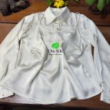  Áo sơ mi tơ tằm cao cấp định lượng 19mm thuần Việt 