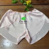  Bộ quần áo ngủ lụa tơ tằm mẫu cánh sen thượng hạng màu hồng 