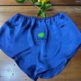  Bộ quần áo ngủ lụa tơ tằm thượng hạng màu xanh 