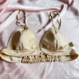  Áo Bra tơ tằm Chu Silk phiên bản cao cấp- đệm áo là tơ nguyên bản và 2 lớp ngoài là tơ cao cấp 