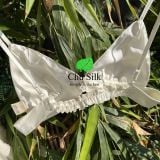  Áo Bra tơ tằm Chu Silk phiên bản cao cấp- đệm áo là tơ nguyên bản và 2 lớp ngoài là tơ cao cấp 