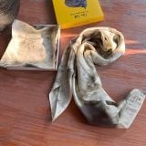  Khăn lụa vuông loang loại dầy 