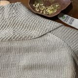  Áo tơ gốc cổ đan kỹ nghệ hạt gạo 