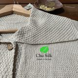  Áo tơ gốc cổ đan kỹ nghệ hạt gạo 