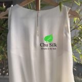  Váy cổ đổ tơ tằm cao cấp định lượng 19mm thuần Việt- 260124 