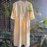  Váy tơ tằm nguyên bản  phối ren 