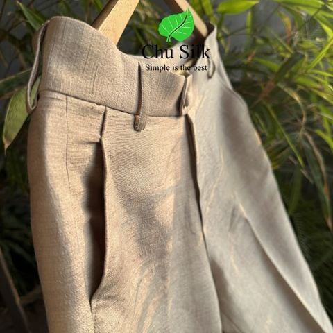  Quần Âu tơ tằm 