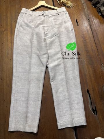  Quần Âu tơ tằm 