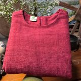  Áo Dài đũi tơ tằm độ dày 35momme- mã số 260202 