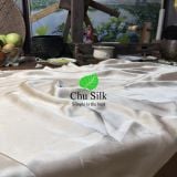  Bộ vỏ chăn ga gối tơ tằm Chu Silk màu be, định lượng dày 19momme 