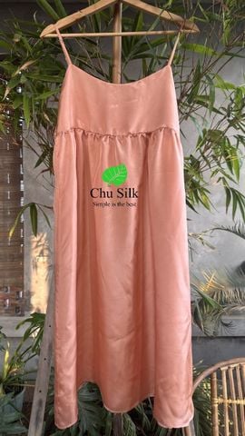  Váy hai dây lụa tơ tằm 20260213 