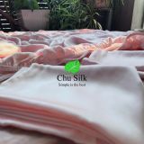  Vỏ gối lụa tơ tằm cao cấp Chu Silk 19momme size 50*70cm 