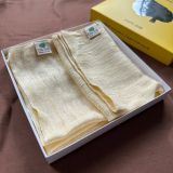  Khăn mặt tơ tằm may 2 lớp 