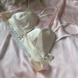  Áo Bra tơ tằm Chu Silk phiên bản cao cấp thượng hàng với cúc ngọc trai phía trước 