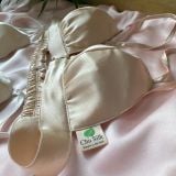  Áo Bra tơ tằm Chu Silk phiên bản cao cấp thượng hàng với cúc ngọc trai phía trước 