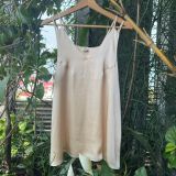  Bộ quần áo ngủ lụa tơ tằm thượng hạng màu nude 