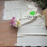  Khăn choàng tơ tằm nguyên bản loại đặc biệt với tua rua phong cách 