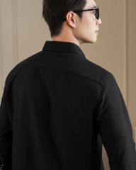Áo Sơ Mi Nam By Cotton Oxford Đen