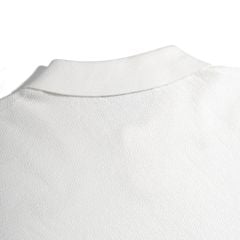 Áo Polo Dệt Kim By Cotton Cao Cấp Màu Trắng SS2