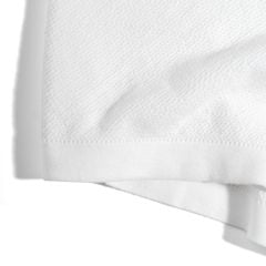 Áo Polo Dệt Kim By Cotton Cao Cấp Màu Trắng SS2