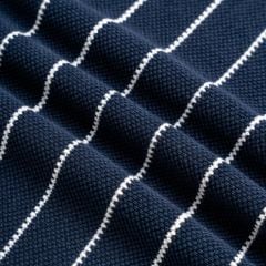 Áo Polo Dệt Kim By Cotton Melange X.Đen Sọc To