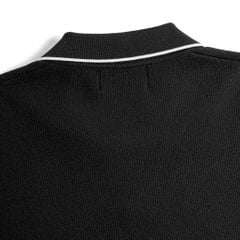 Áo Polo Dệt Kim By Cotton Visco Đen