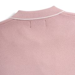 Áo Polo Dệt Kim By Cotton Visco Hồng