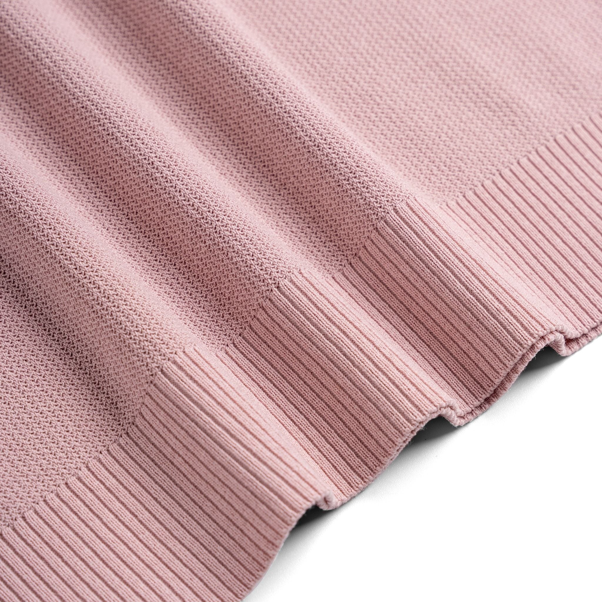 Áo Polo Dệt Kim By Cotton Visco Hồng