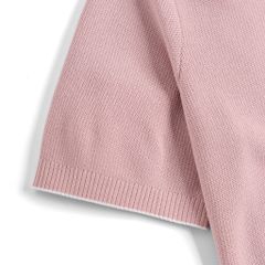 Áo Polo Dệt Kim By Cotton Visco Hồng