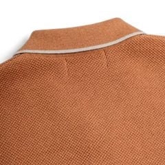 Áo Polo Nam Dệt Kim By Cotton Melange C.gạch SS2