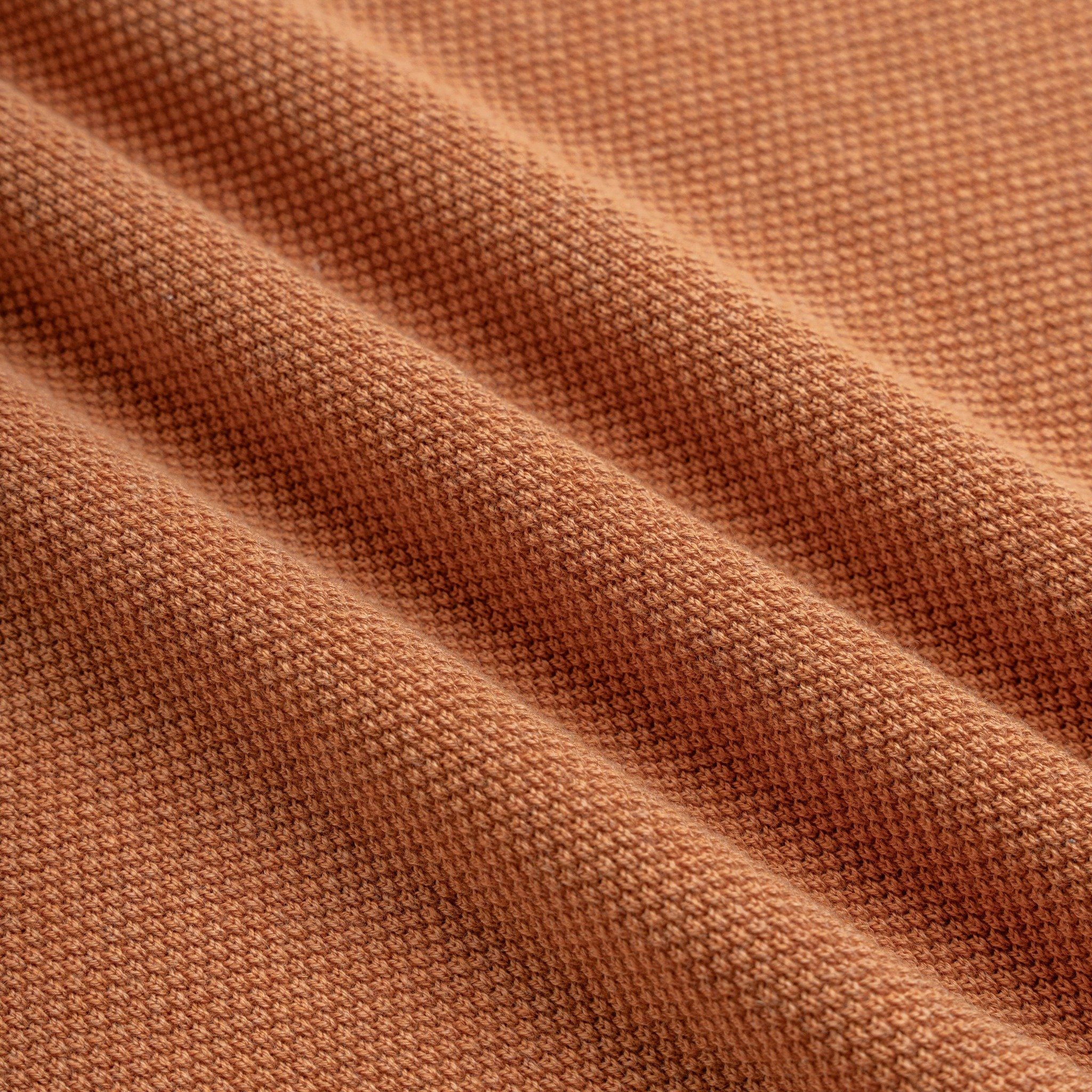 Áo Polo Nam Dệt Kim By Cotton Melange C.gạch SS2