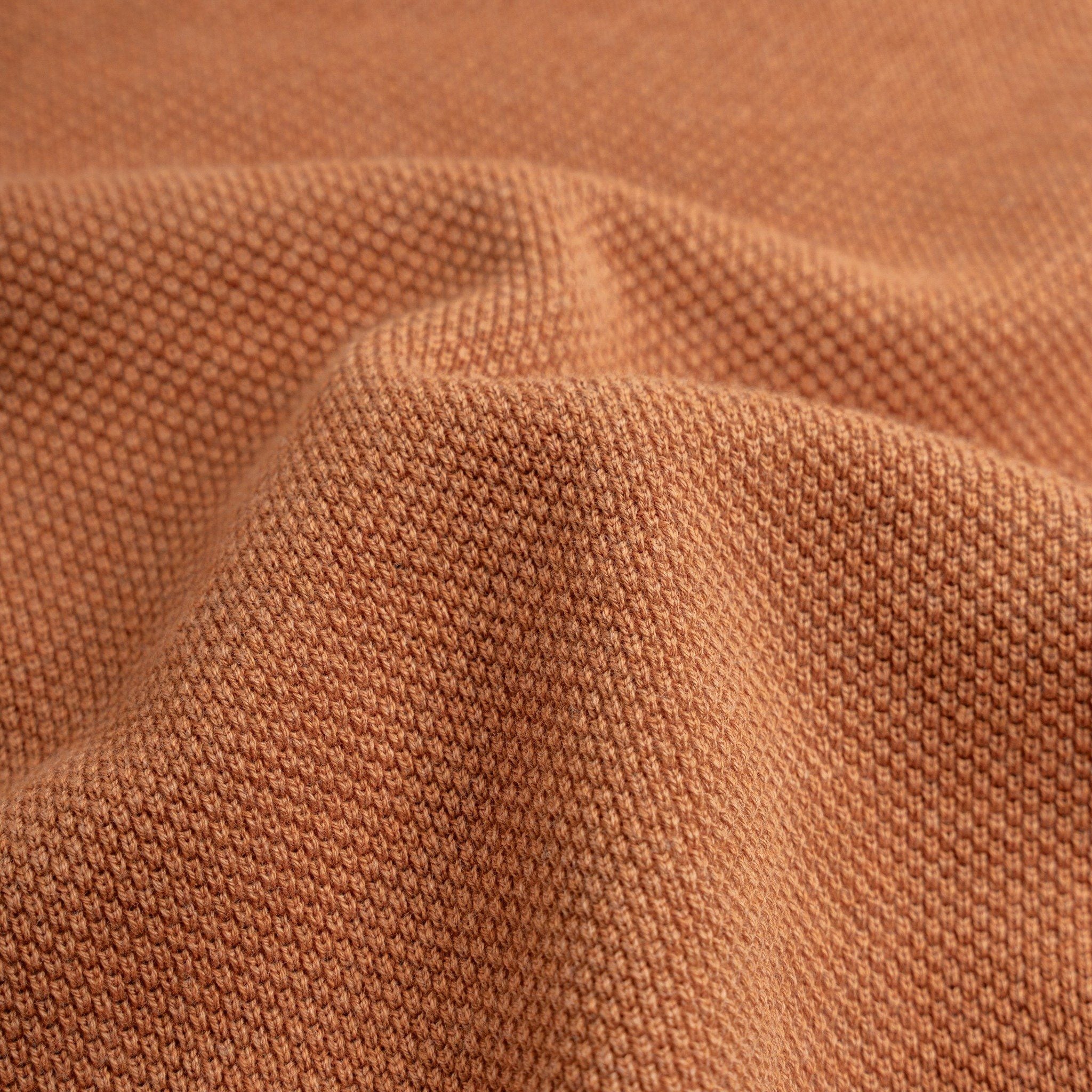 Áo Polo Nam Dệt Kim By Cotton Melange C.gạch SS2