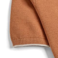 Áo Polo Nam Dệt Kim By Cotton Melange C.gạch SS2