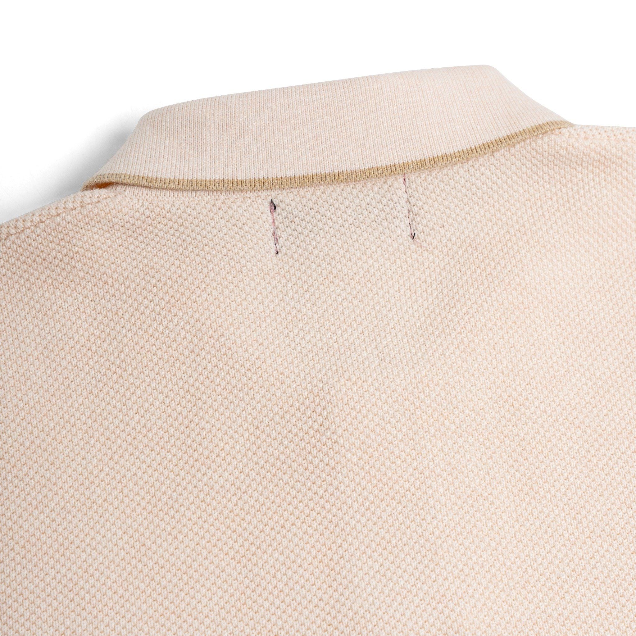 Áo Polo Dệt Kim By Cotton Melange Hồng SS2