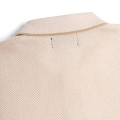 Áo Polo Dệt Kim By Cotton Melange Hồng SS2