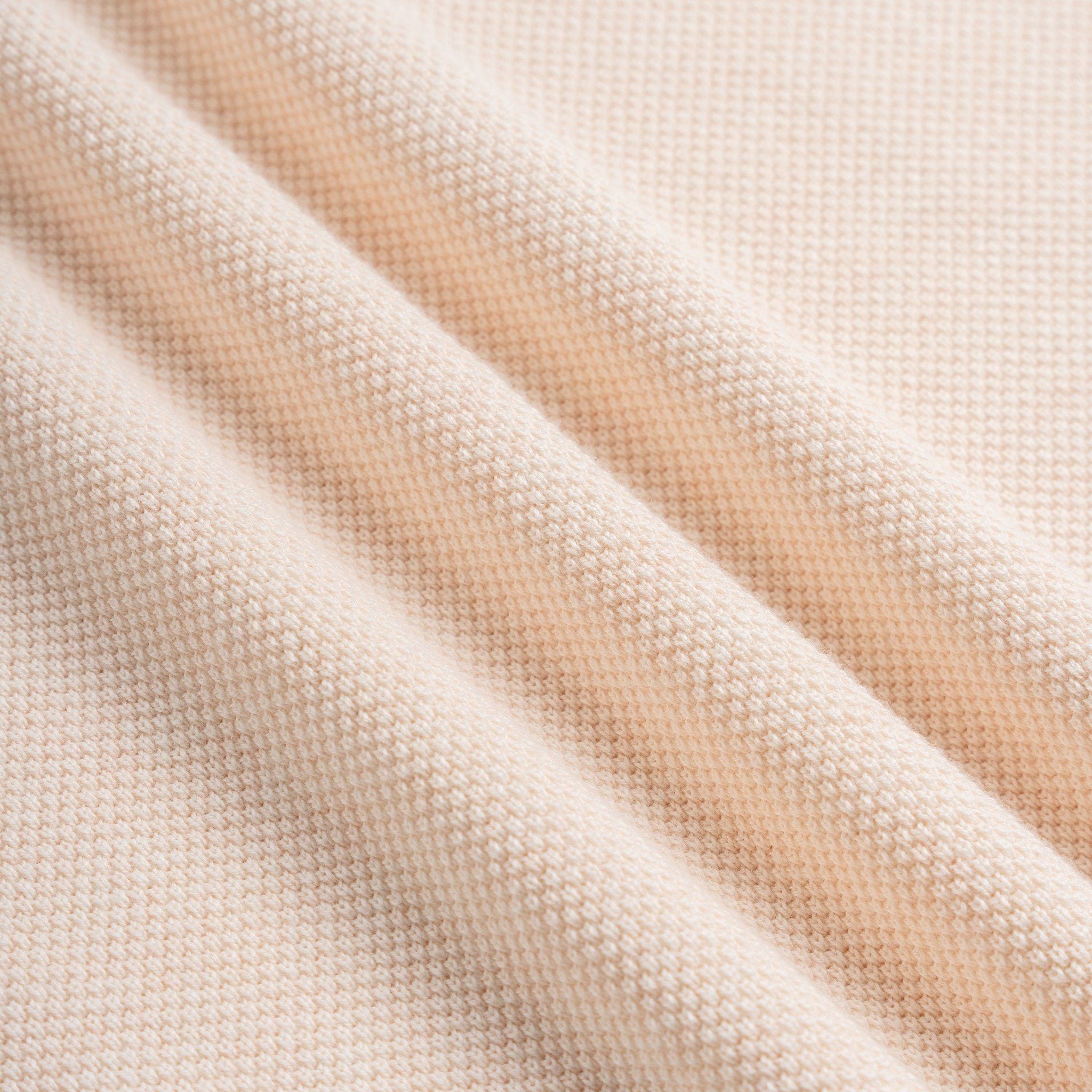 Áo Polo Dệt Kim By Cotton Melange Hồng SS2