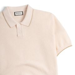 Áo Polo Dệt Kim By Cotton Melange Hồng SS2