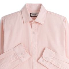 Áo Sơ Mi Nam By Cotton Linen Hồng